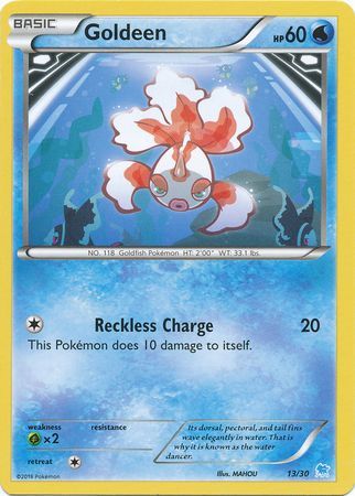 Goldeen (13/30) [XY: Trainer Kit 3 - Suicune] | Tabernacle Games