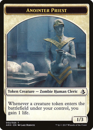 Anointer Priest Token [Amonkhet Tokens] | Tabernacle Games