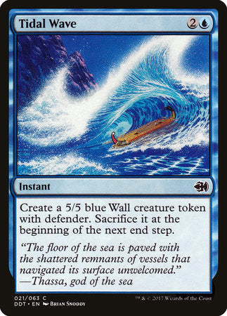 Tidal Wave [Duel Decks: Merfolk vs. Goblins] | Tabernacle Games