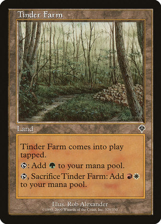 Tinder Farm [Invasion] | Tabernacle Games