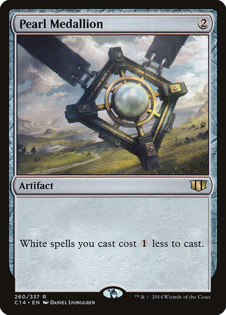 Pearl Medallion [Commander 2014] | Tabernacle Games