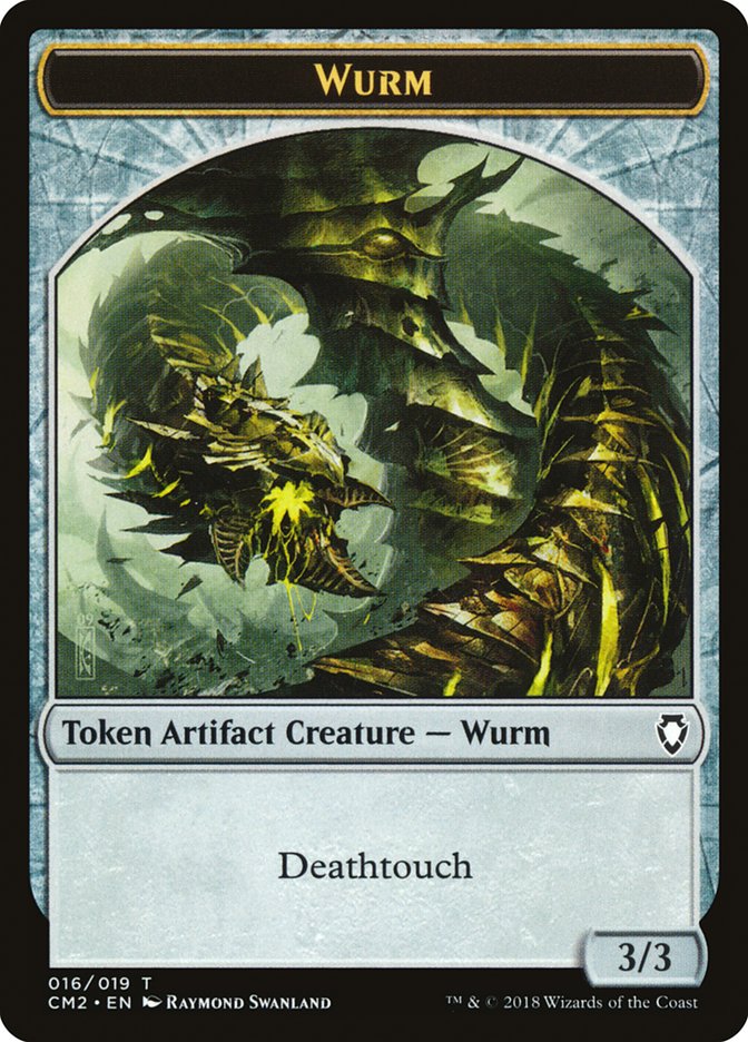 Wurm (Deathtouch) [Commander Anthology Volume II Tokens] | Tabernacle Games