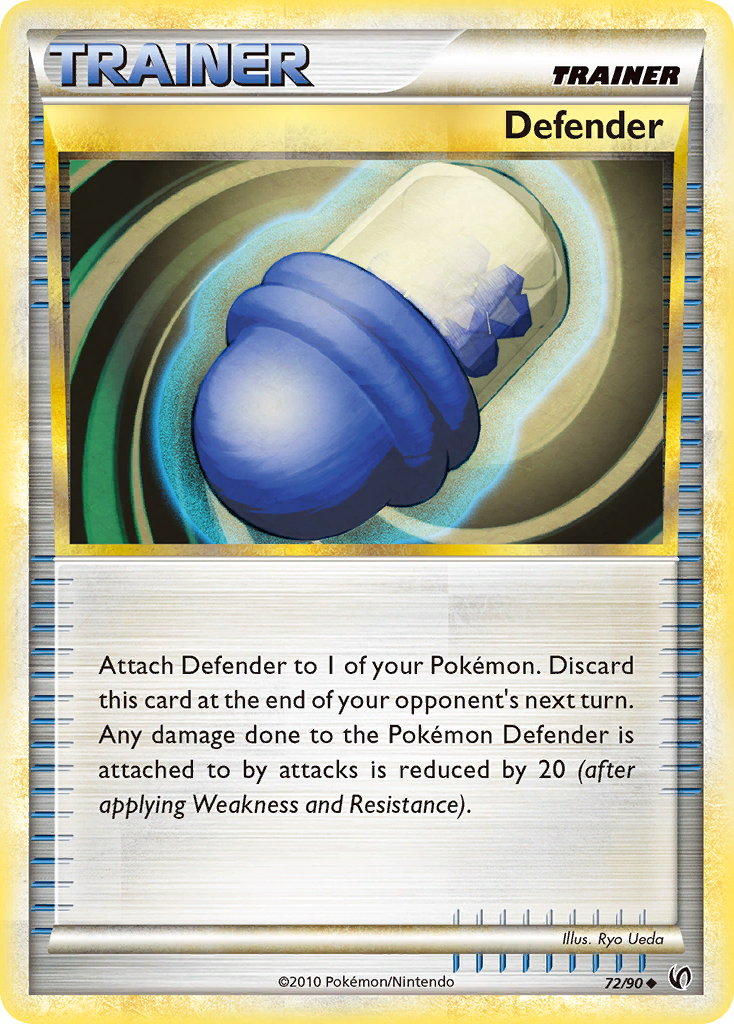 Defender (72/90) [HeartGold & SoulSilver: Undaunted] | Tabernacle Games