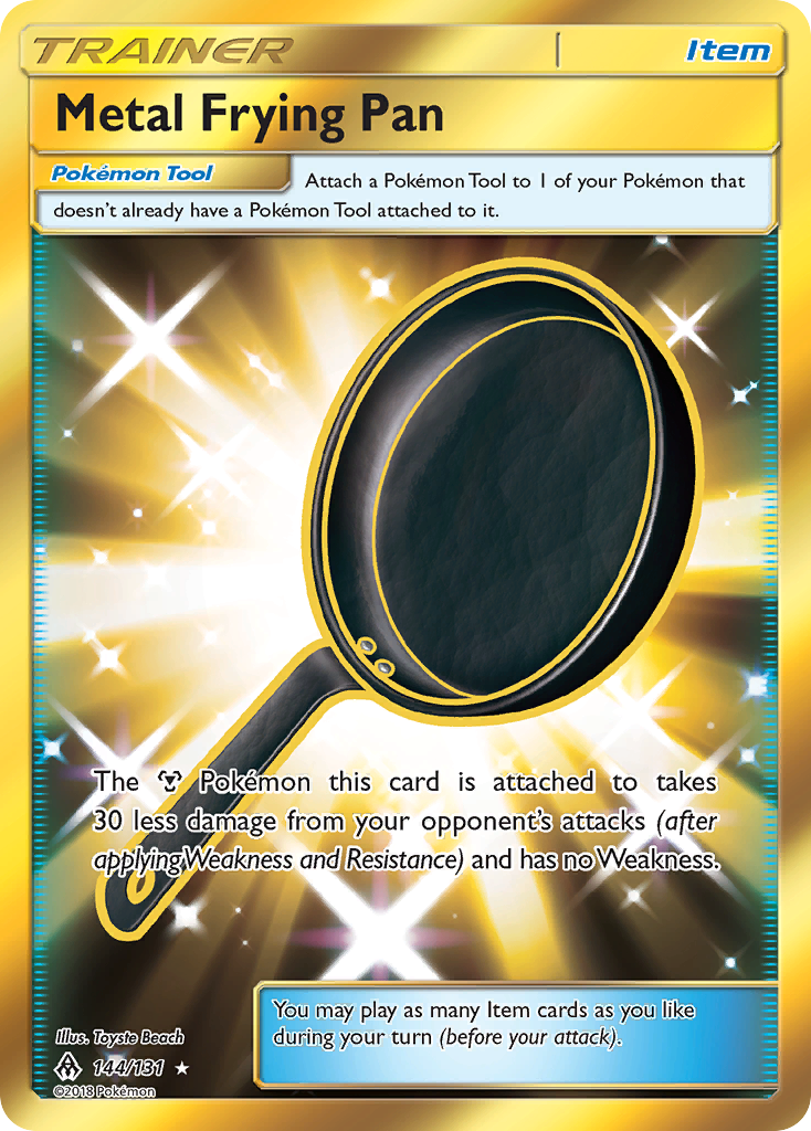 Metal Frying Pan (144/131) [Sun & Moon: Forbidden Light] | Tabernacle Games