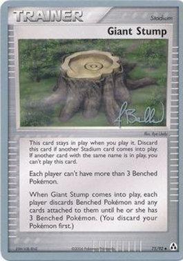 Giant Stump (75/92) (Eeveelutions - Jimmy Ballard) [World Championships 2006] | Tabernacle Games