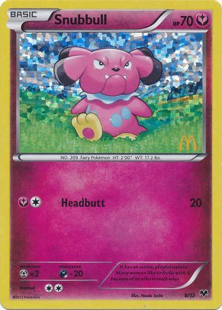 Snubbull (8/12) [McDonald's Promos: 2014 Collection] | Tabernacle Games