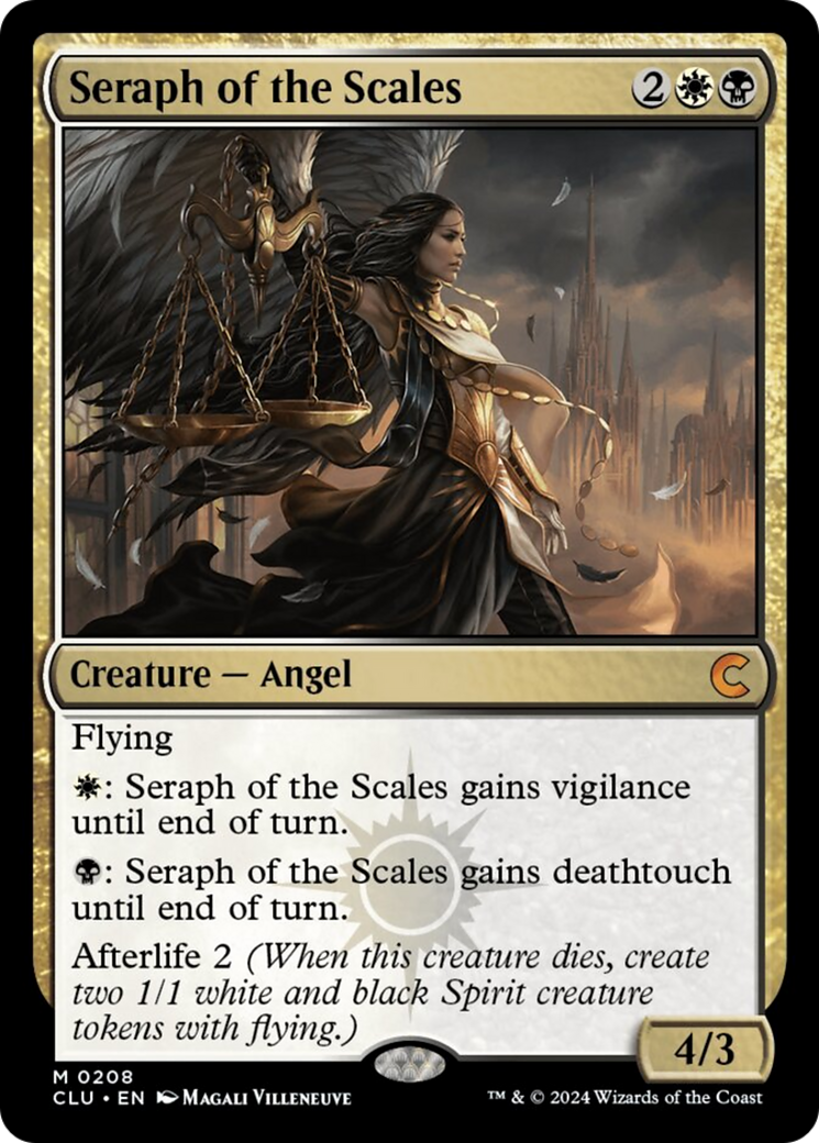 Seraph of the Scales [Ravnica: Clue Edition] | Tabernacle Games