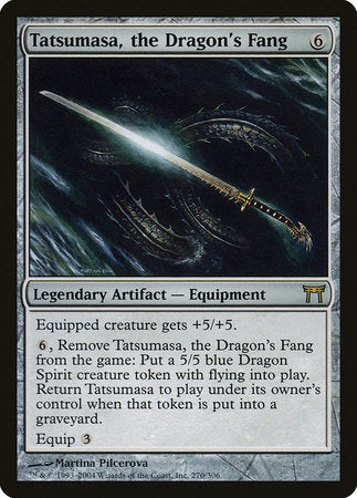 Tatsumasa, the Dragon's Fang [Champions of Kamigawa] | Tabernacle Games