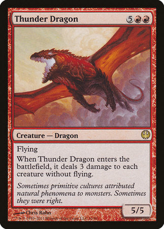 Thunder Dragon [Duel Decks: Knights vs. Dragons] | Tabernacle Games