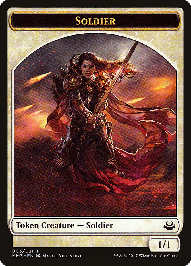 Soldier (003/021) [Modern Masters 2017 Tokens] | Tabernacle Games