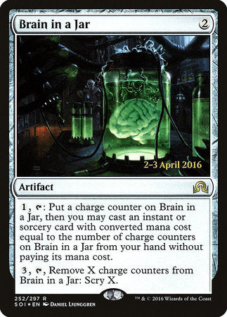 Brain in a Jar [Shadows over Innistrad Promos] | Tabernacle Games