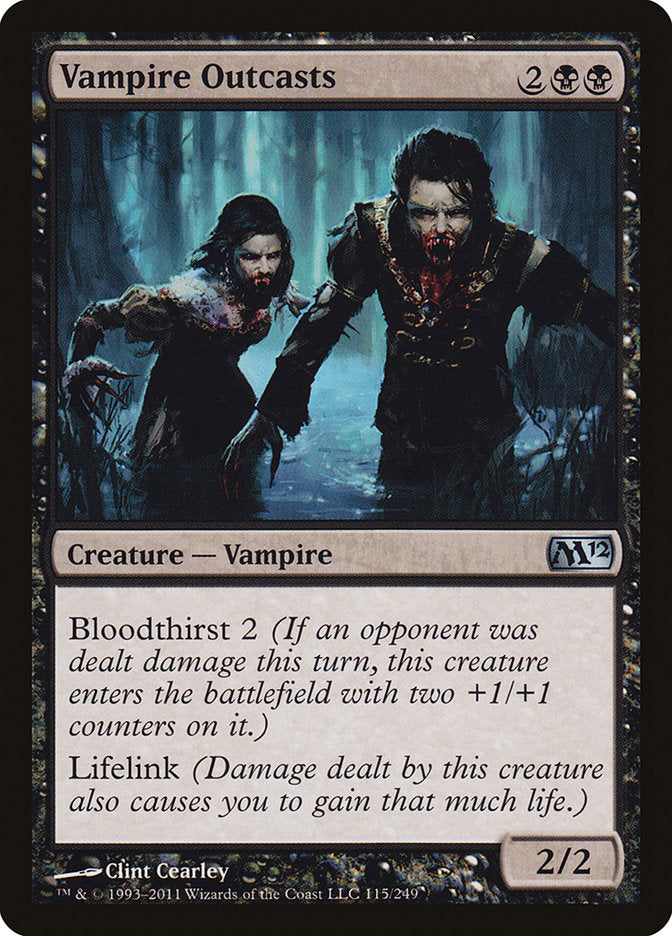 Vampire Outcasts [Magic 2012] | Tabernacle Games