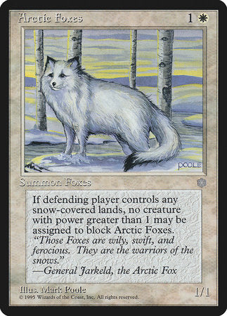 Arctic Foxes [Ice Age] | Tabernacle Games