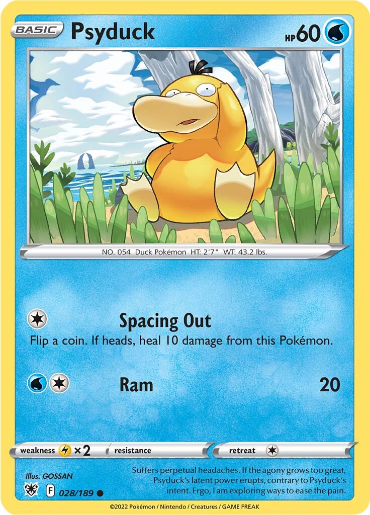 Psyduck (028/189) [Sword & Shield: Astral Radiance] | Tabernacle Games