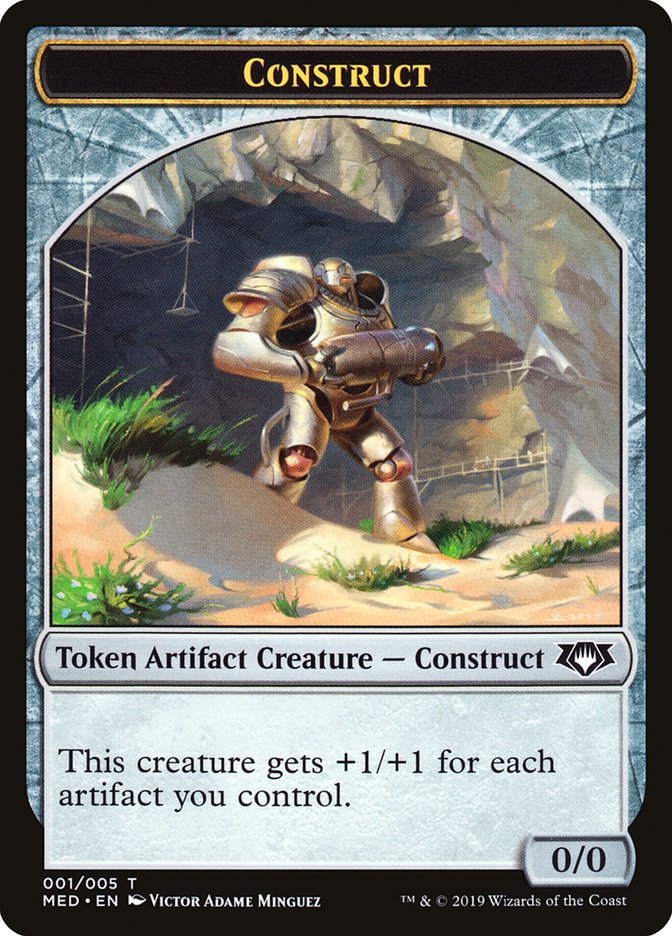 Construct (001/005) [Mythic Edition Tokens] | Tabernacle Games