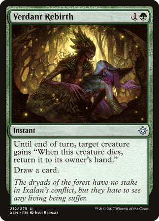 Verdant Rebirth [Ixalan] | Tabernacle Games