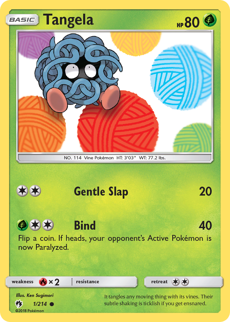 Tangela (1/214) [Sun & Moon: Lost Thunder] | Tabernacle Games