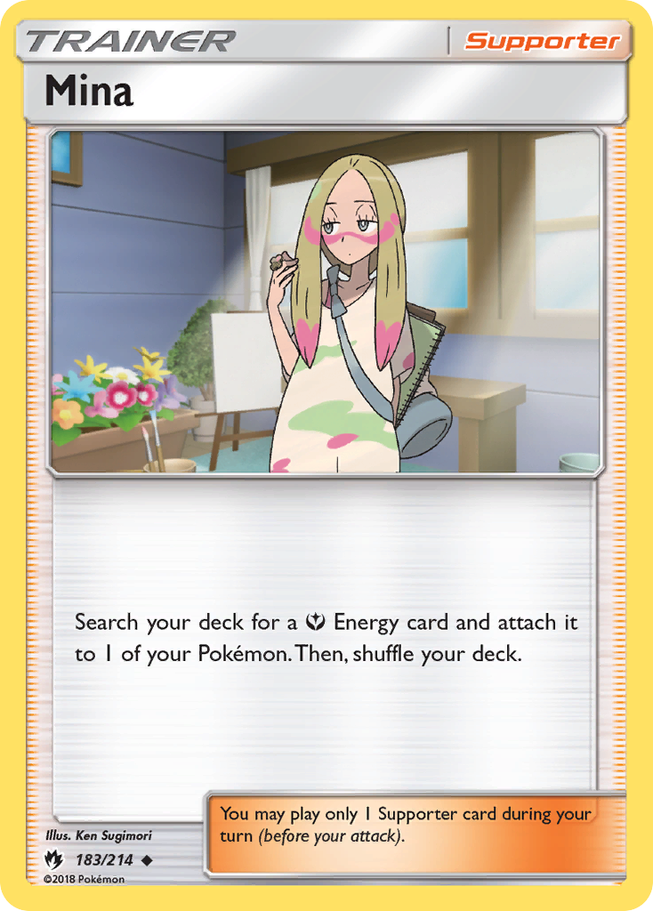 Mina (183/214) [Sun & Moon: Lost Thunder] | Tabernacle Games