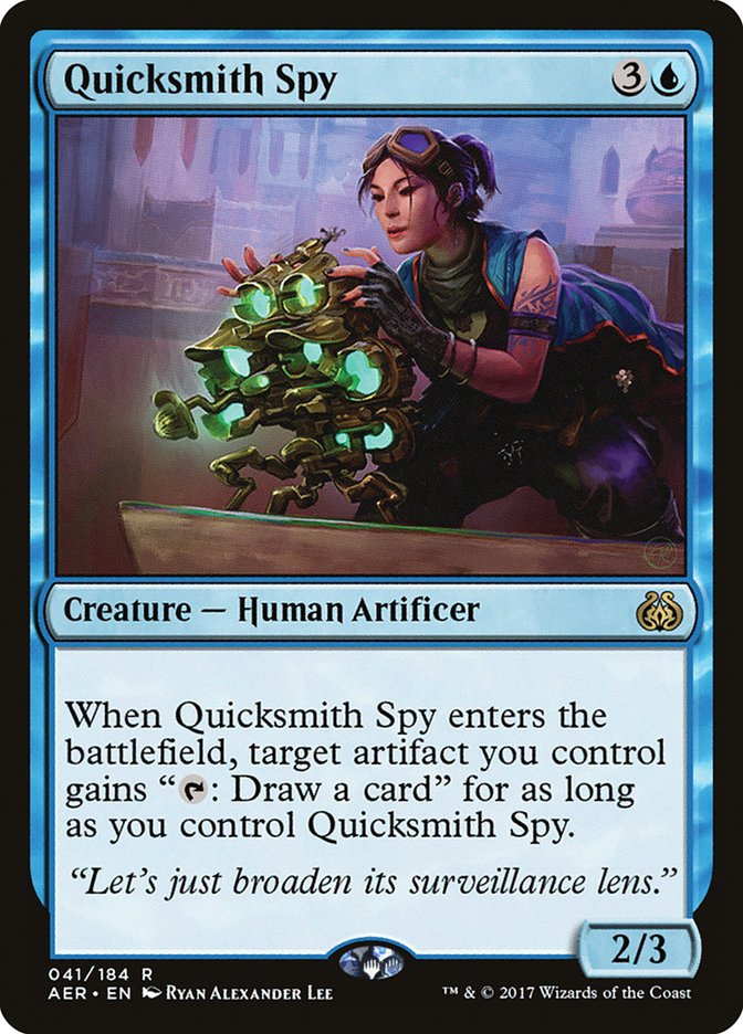 Quicksmith Spy [Aether Revolt] | Tabernacle Games