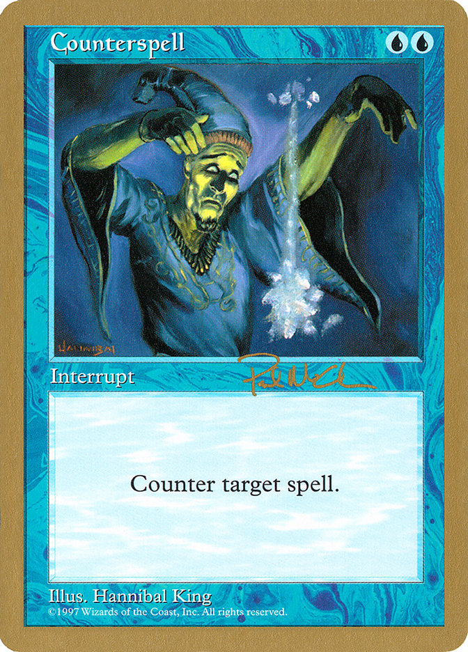 Counterspell (Paul McCabe) [World Championship Decks 1997] | Tabernacle Games