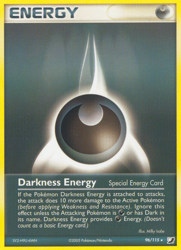Darkness Energy (96/115) [EX: Unseen Forces] | Tabernacle Games