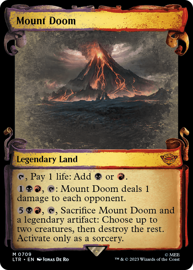 Mount Doom [The Lord of the Rings: Tales of Middle-Earth Showcase Scrolls] | Tabernacle Games