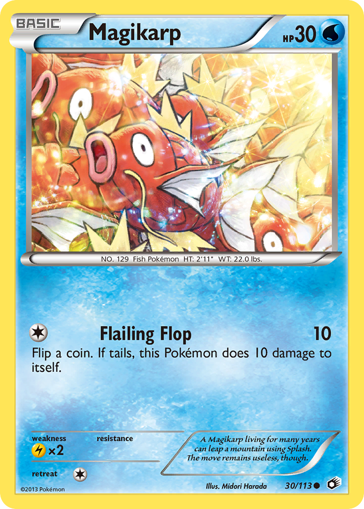 Magikarp (30/113) [Black & White: Legendary Treasures] | Tabernacle Games