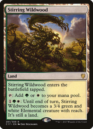Stirring Wildwood [Commander 2017] | Tabernacle Games
