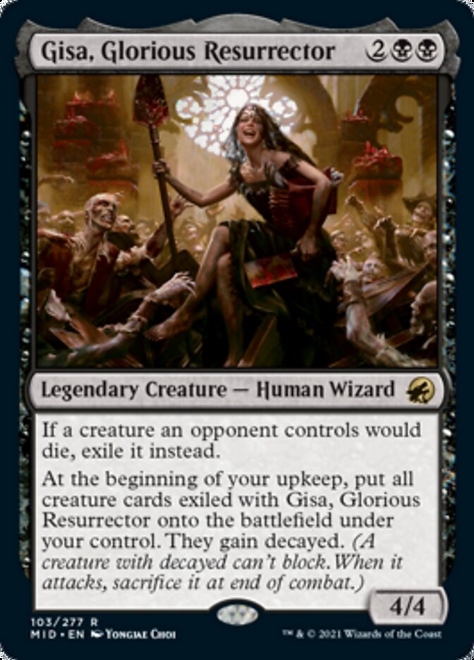 Gisa, Glorious Resurrector [Innistrad: Midnight Hunt] | Tabernacle Games