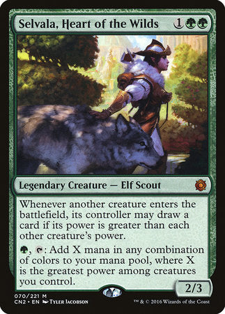 Selvala, Heart of the Wilds [Conspiracy: Take the Crown] | Tabernacle Games