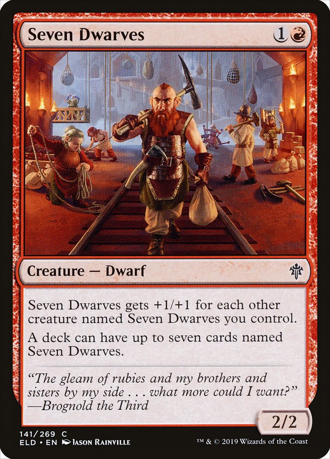 Seven Dwarves [Throne of Eldraine] | Tabernacle Games