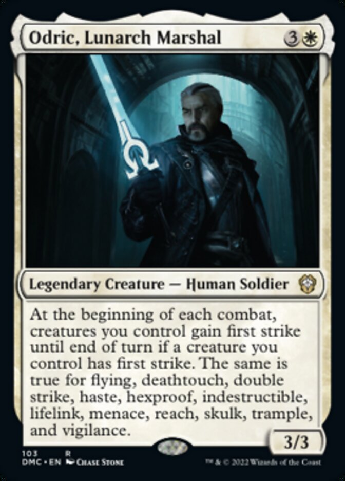 Odric, Lunarch Marshal [Dominaria United Commander] | Tabernacle Games