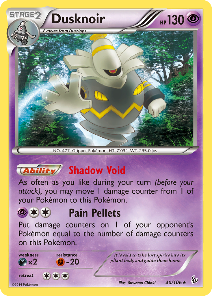 Dusknoir (40/106) [XY: Flashfire] | Tabernacle Games