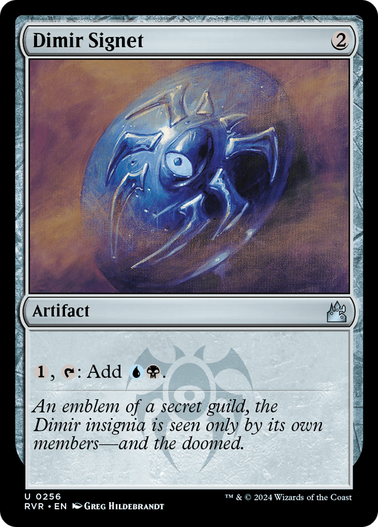 Dimir Signet [Ravnica Remastered] | Tabernacle Games