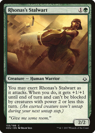 Rhonas's Stalwart [Hour of Devastation] | Tabernacle Games