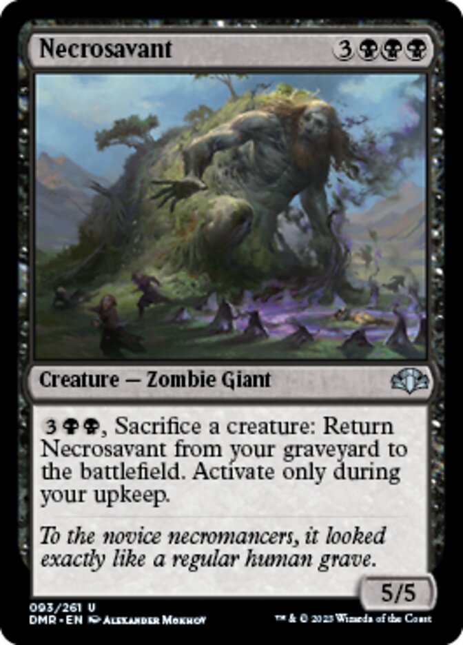 Necrosavant [Dominaria Remastered] | Tabernacle Games