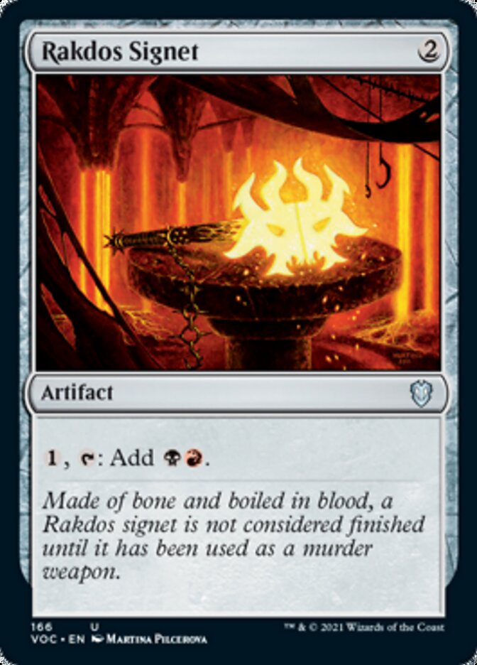 Rakdos Signet [Innistrad: Crimson Vow Commander] | Tabernacle Games