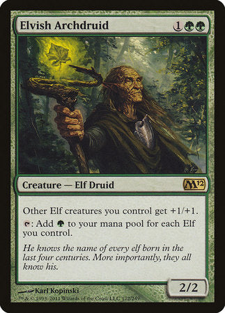 Elvish Archdruid [Magic 2012] | Tabernacle Games