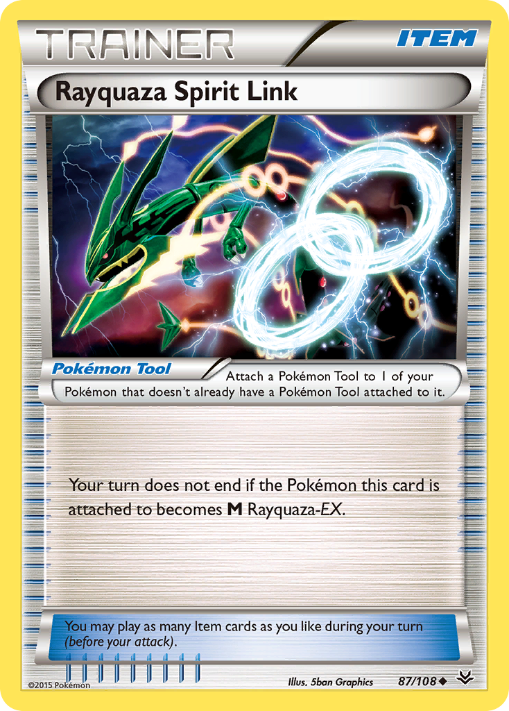 Rayquaza Spirit Link (87/108) [XY: Roaring Skies] | Tabernacle Games