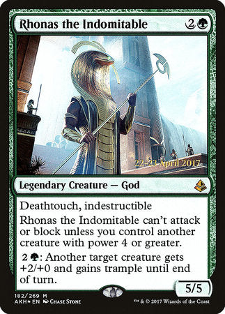 Rhonas the Indomitable [Amonkhet Promos] | Tabernacle Games