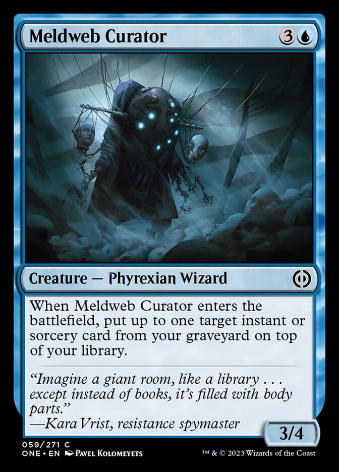 Meldweb Curator [Phyrexia: All Will Be One] | Tabernacle Games