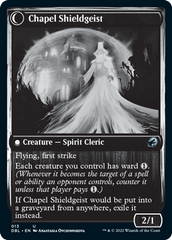 Chaplain of Alms // Chapel Shieldgeist [Innistrad: Double Feature] | Tabernacle Games