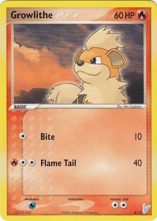 Growlithe (4/12) [EX: Trainer Kit 2 - Minun] | Tabernacle Games