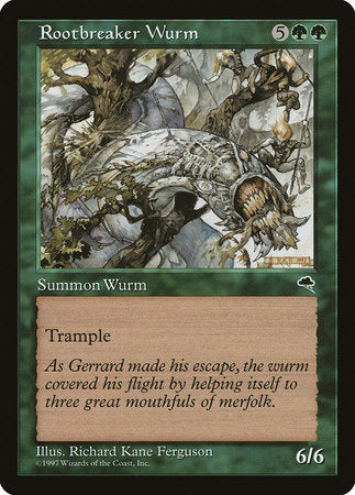 Rootbreaker Wurm [Tempest] | Tabernacle Games