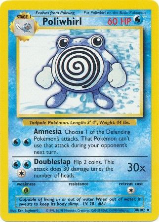 Poliwhirl (38/102) [Base Set Unlimited] | Tabernacle Games