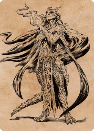 Lozhan, Dragons' Legacy Art Card [Commander Legends: Battle for Baldur's Gate Art Series] | Tabernacle Games