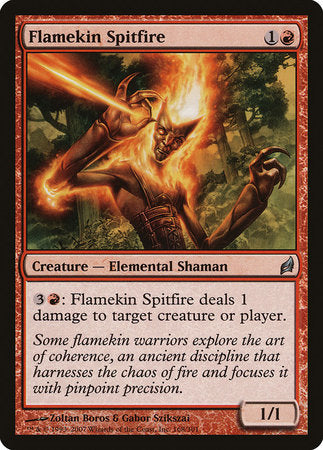 Flamekin Spitfire [Lorwyn] | Tabernacle Games