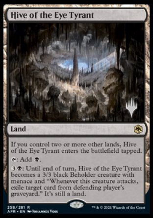 Hive of the Eye Tyrant (Promo Pack) [Dungeons & Dragons: Adventures in the Forgotten Realms Promos] | Tabernacle Games