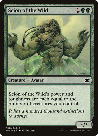 Scion of the Wild [Modern Masters 2015] | Tabernacle Games