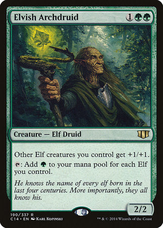 Elvish Archdruid [Commander 2014] | Tabernacle Games
